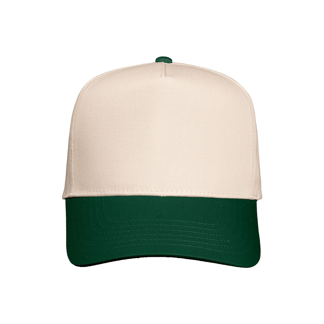 Five-Panel Mid Profile Snapback Cap