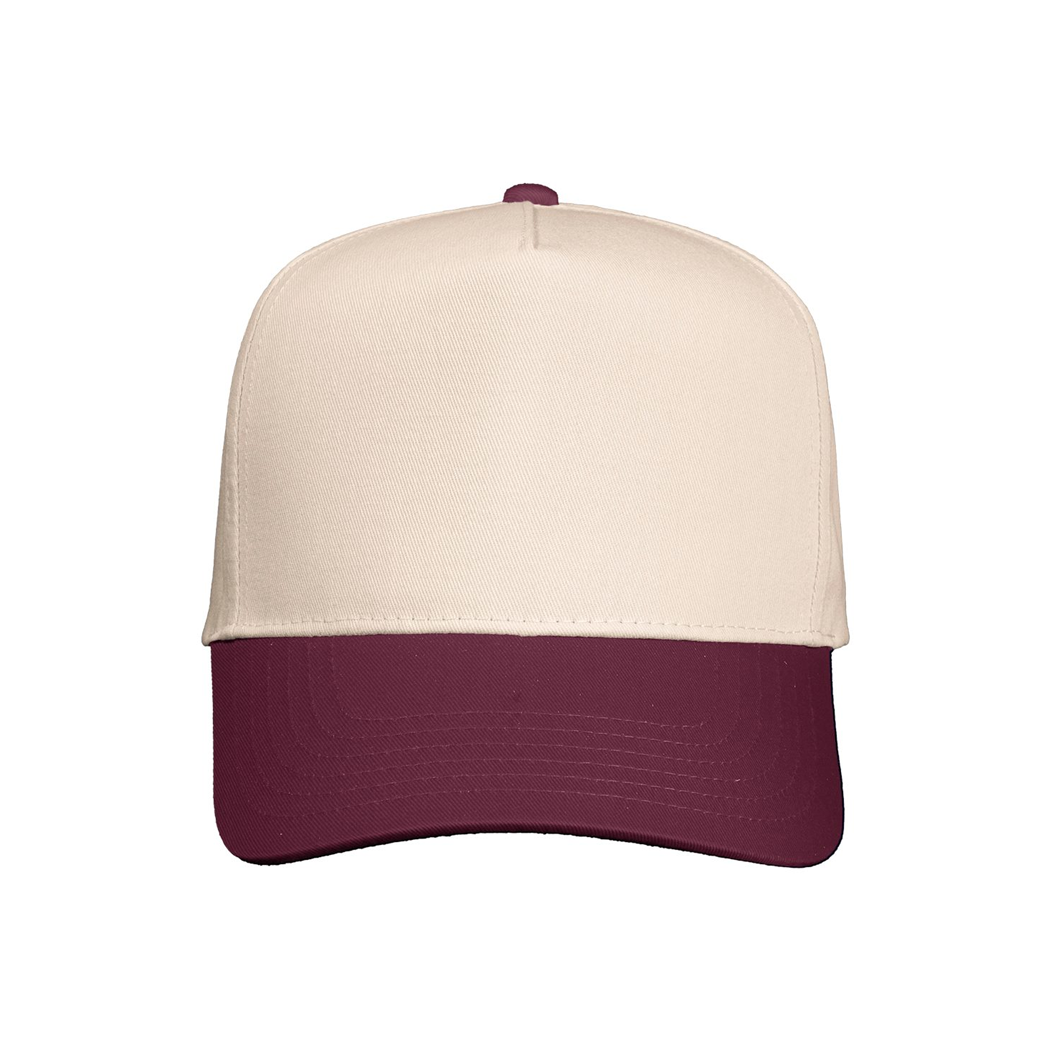 Five-Panel Mid Profile Snapback Cap