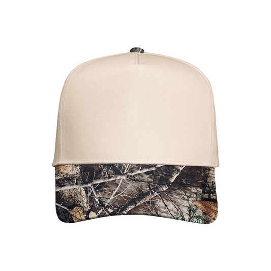 Five-Panel Mid Profile Snapback Cap