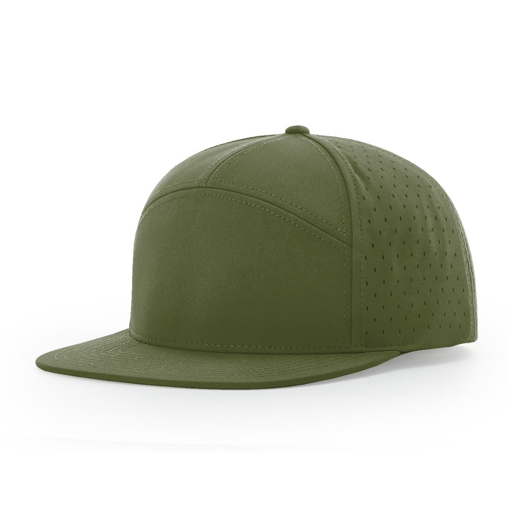 Richardson 7-Panel Perforated Performance Cannon Snapback Cap