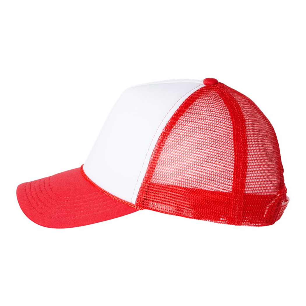 Mid Profile Foam Mesh-Back Trucker Cap