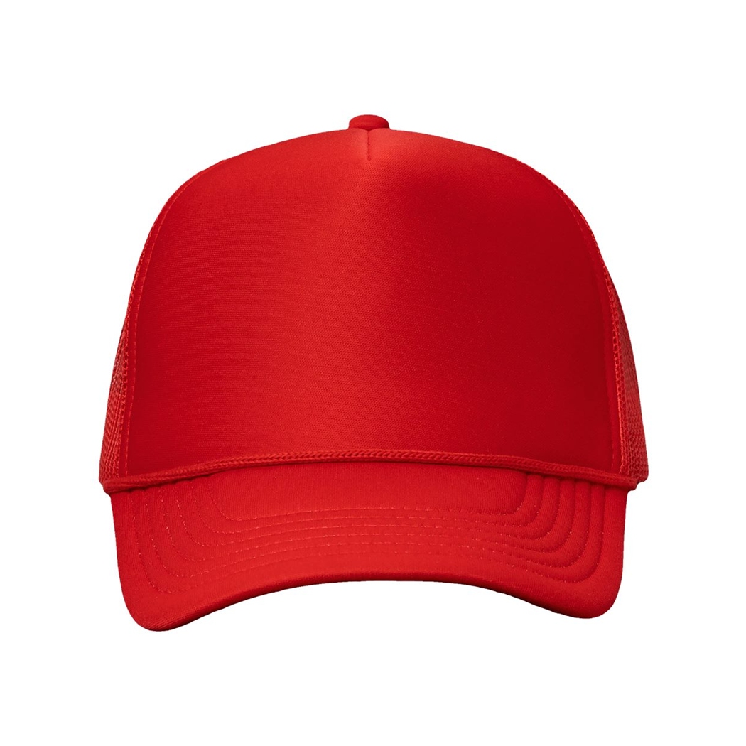 Mid Profile Foam Mesh-Back Trucker Cap