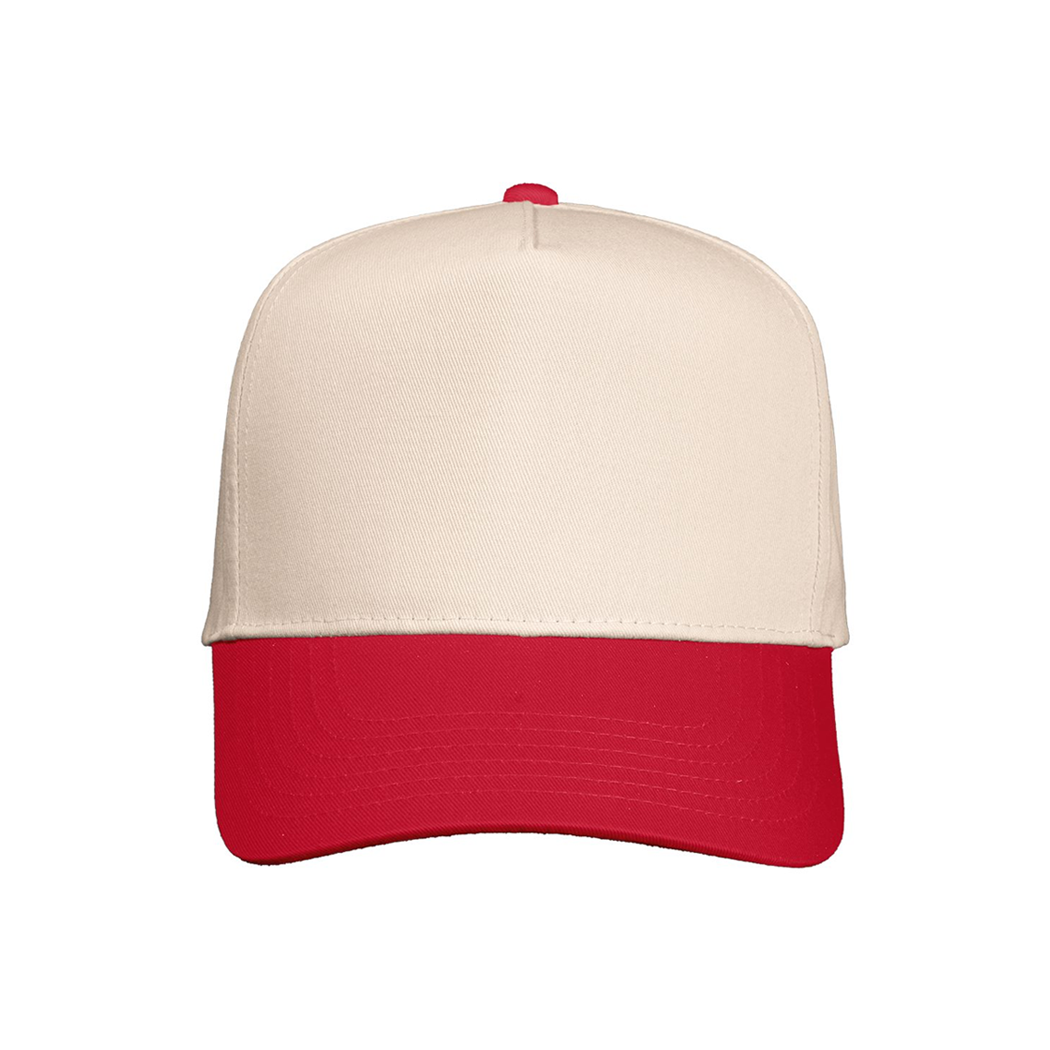 Five-Panel Mid Profile Snapback Cap