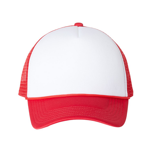 Mid Profile Foam Mesh-Back Trucker Cap